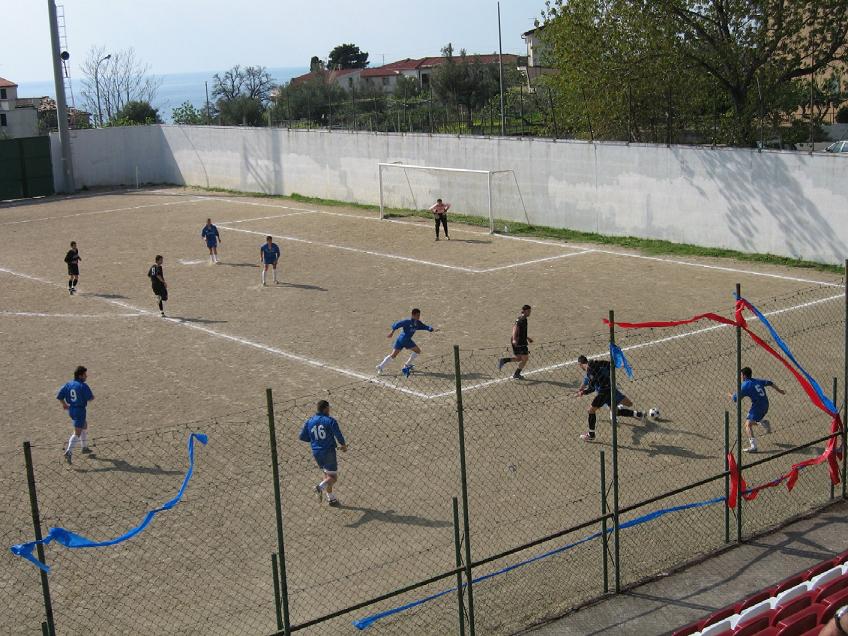 La partita dell'Aiello contro il Fiumefreddo